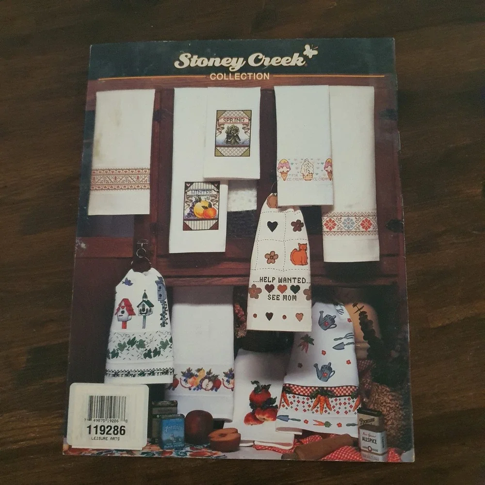 Cross Stitch Pattern Books Stoney Creek‎ Heirloom Huck Leisure Arts 2854
